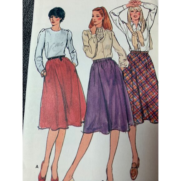 Butterick Misses Skirt Sewing Pattern sz 14 3496 - uncut - Picture 2 of 12